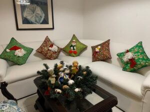 Cojin Navideño